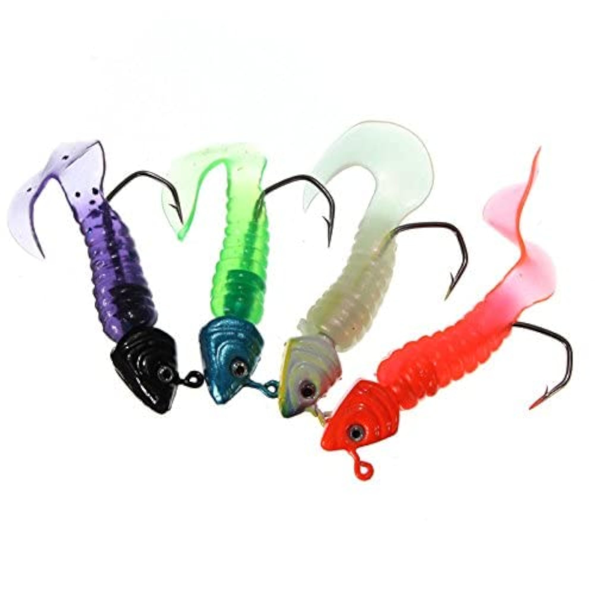 Fishing Lures Lead Hooks Soft Bait Suit Set